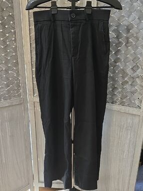 SPANX Black Wide-Leg Pants Medium Petite
